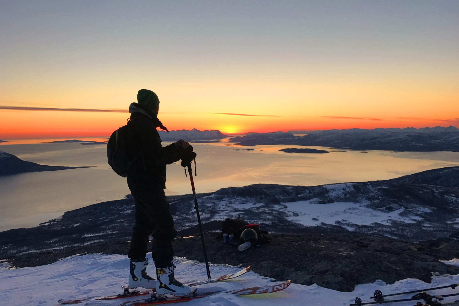 Ski Touring From Grov